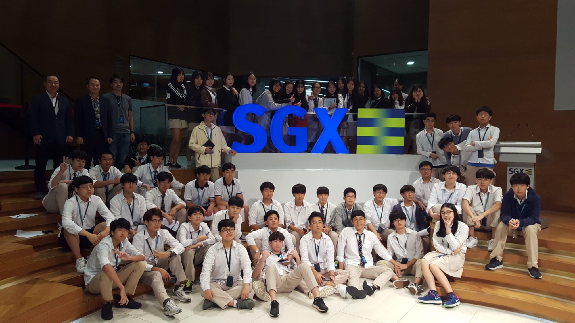 싱가포르 증권거래소(SGX) 방문